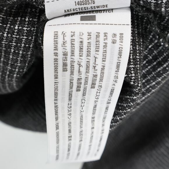 Abercrombie & Fitch Soft A&F Collection Oversized Brushed Plaid Flannel Size L - Picture 8 of 8